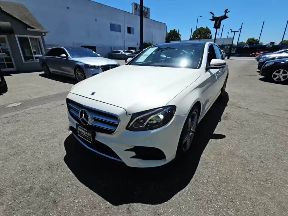 2018 Mercedes-Benz E 400 4MATIC Sedan