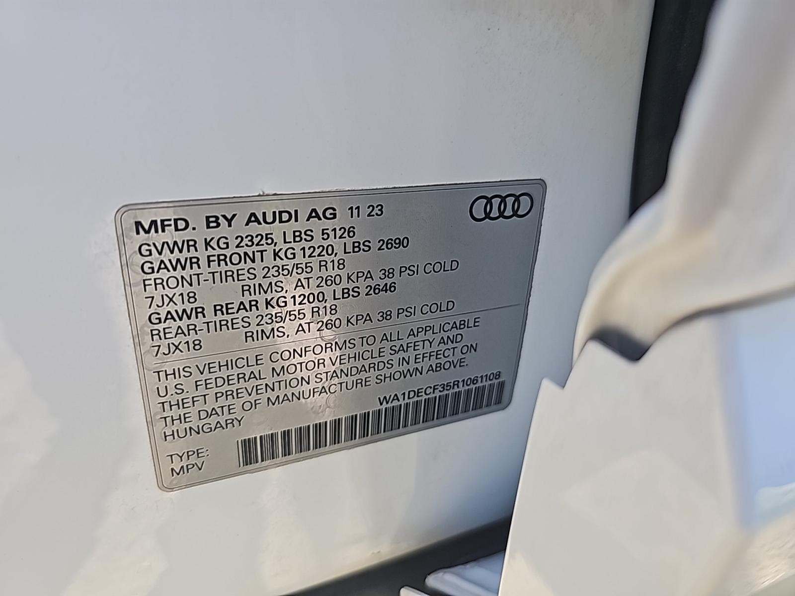2024 Audi Q3 S line Premium AWD
