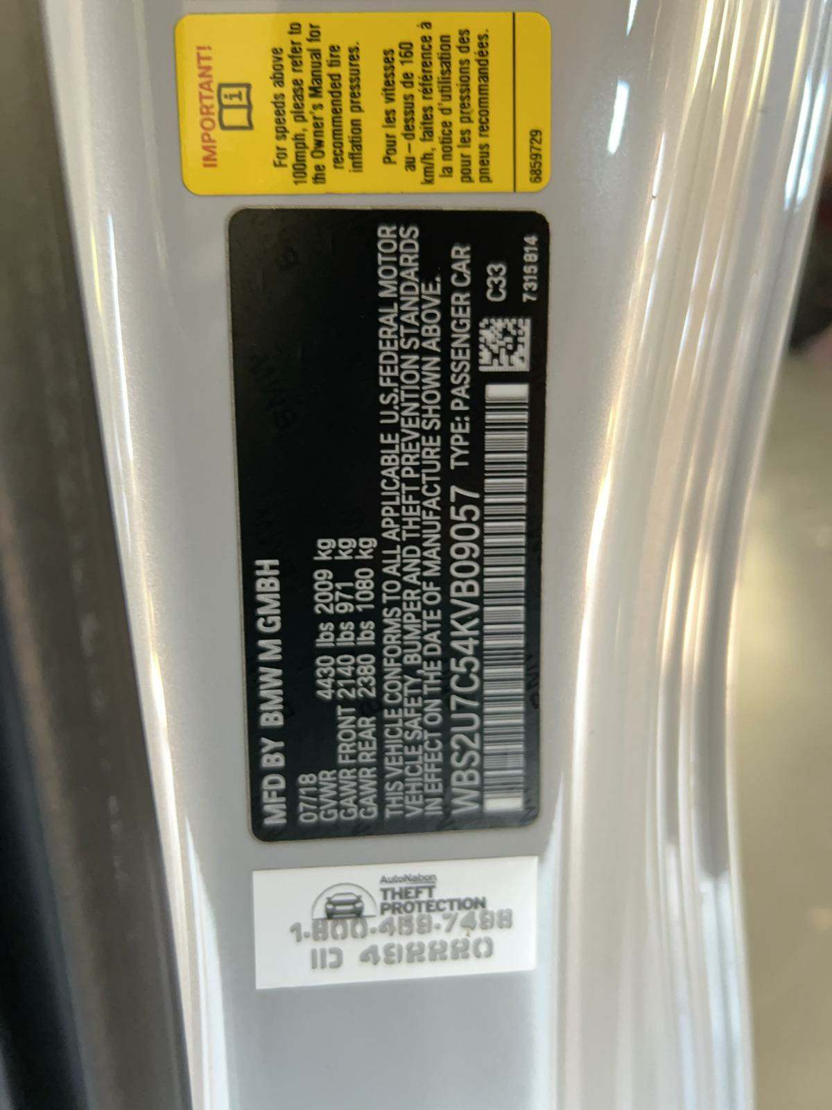 2019 BMW M2 Competition RWD