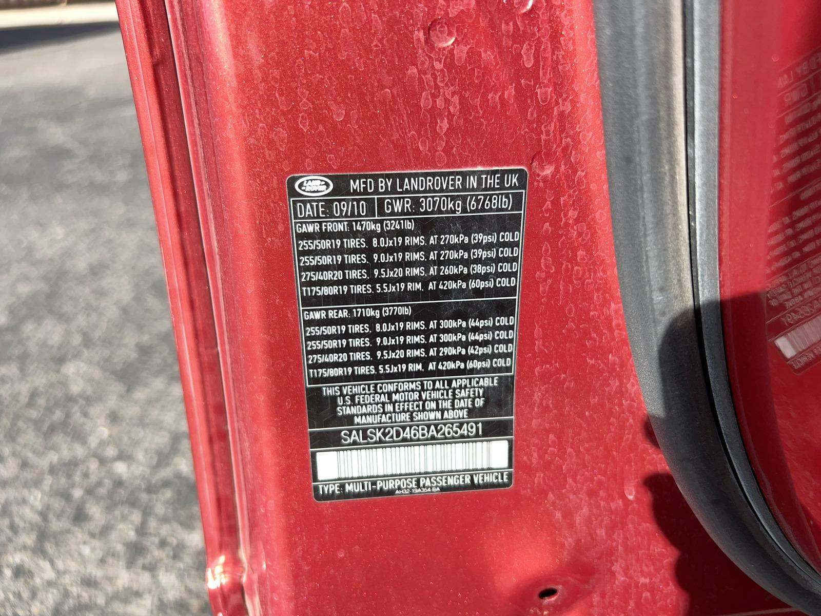 2011 Land Rover Range Rover Sport HSE LUX AWD