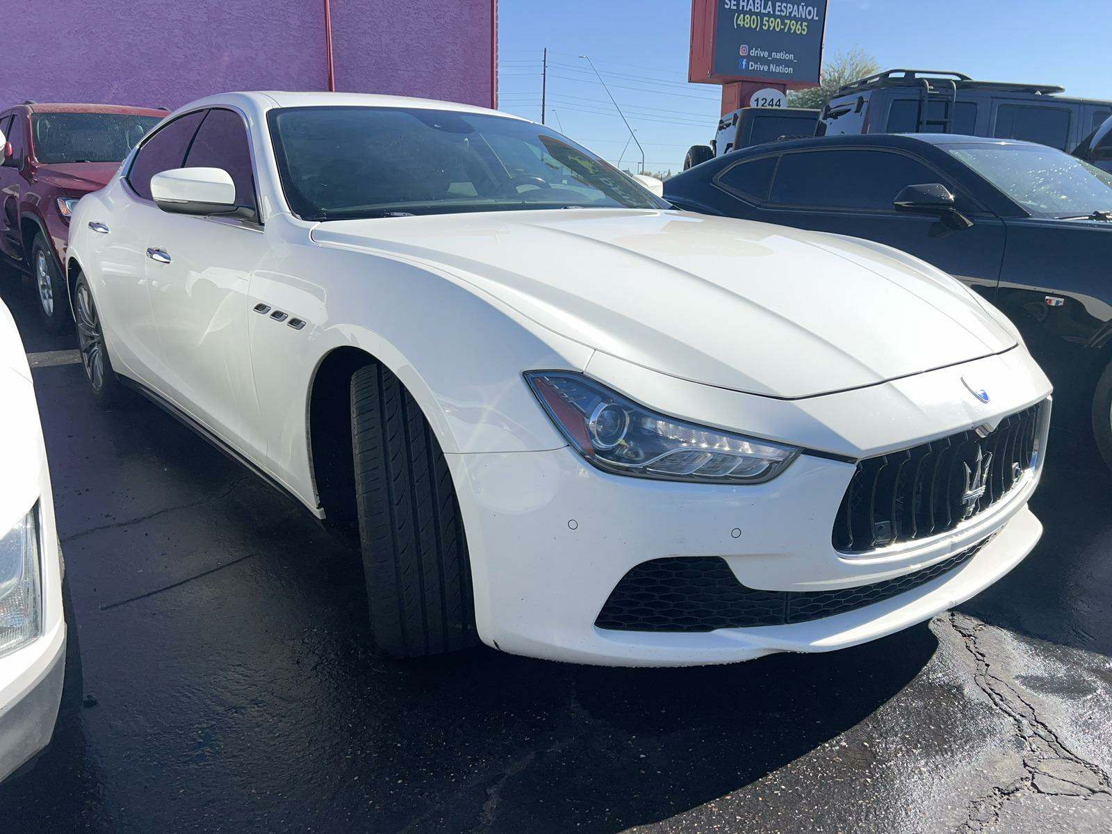 2017 Maserati Ghibli 4D SEDAN RWD