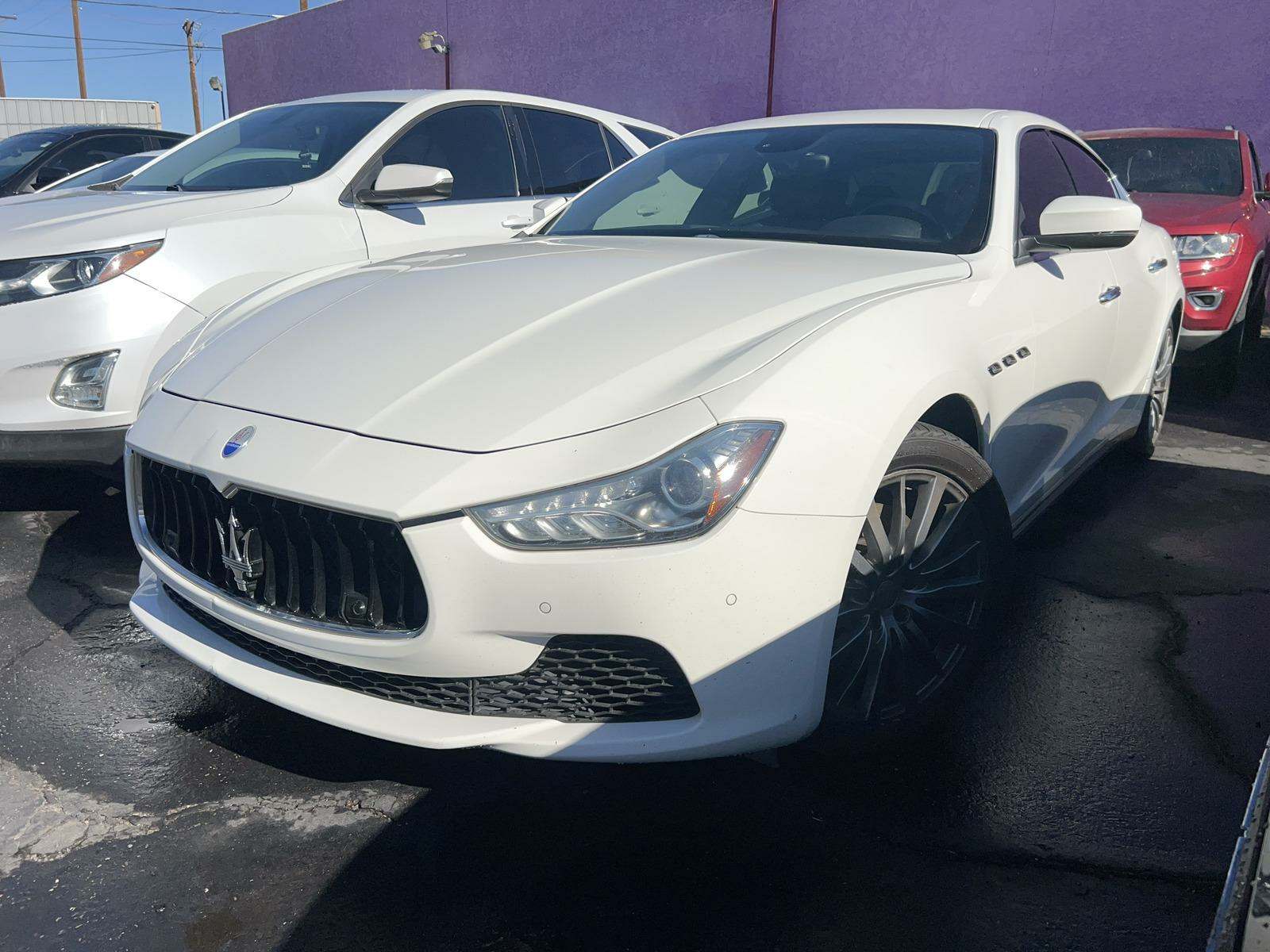 2017 Maserati Ghibli 4D SEDAN RWD