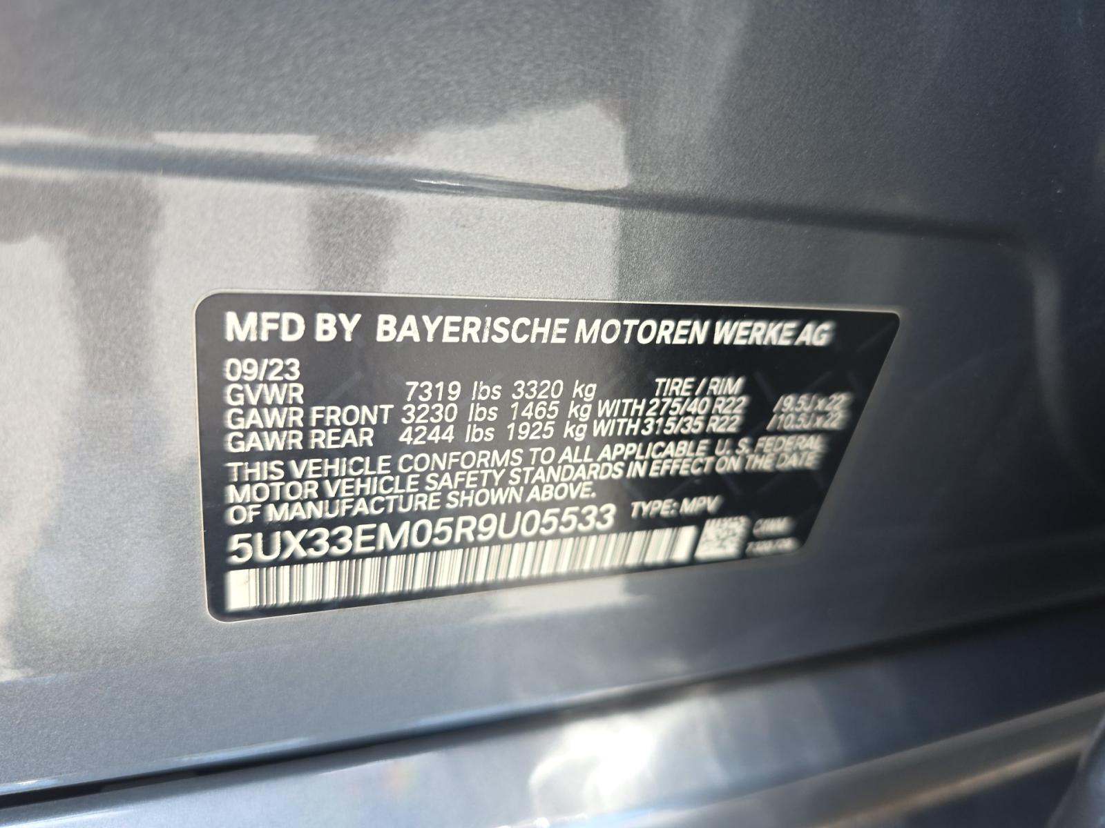 2024 BMW X7 M60i AWD