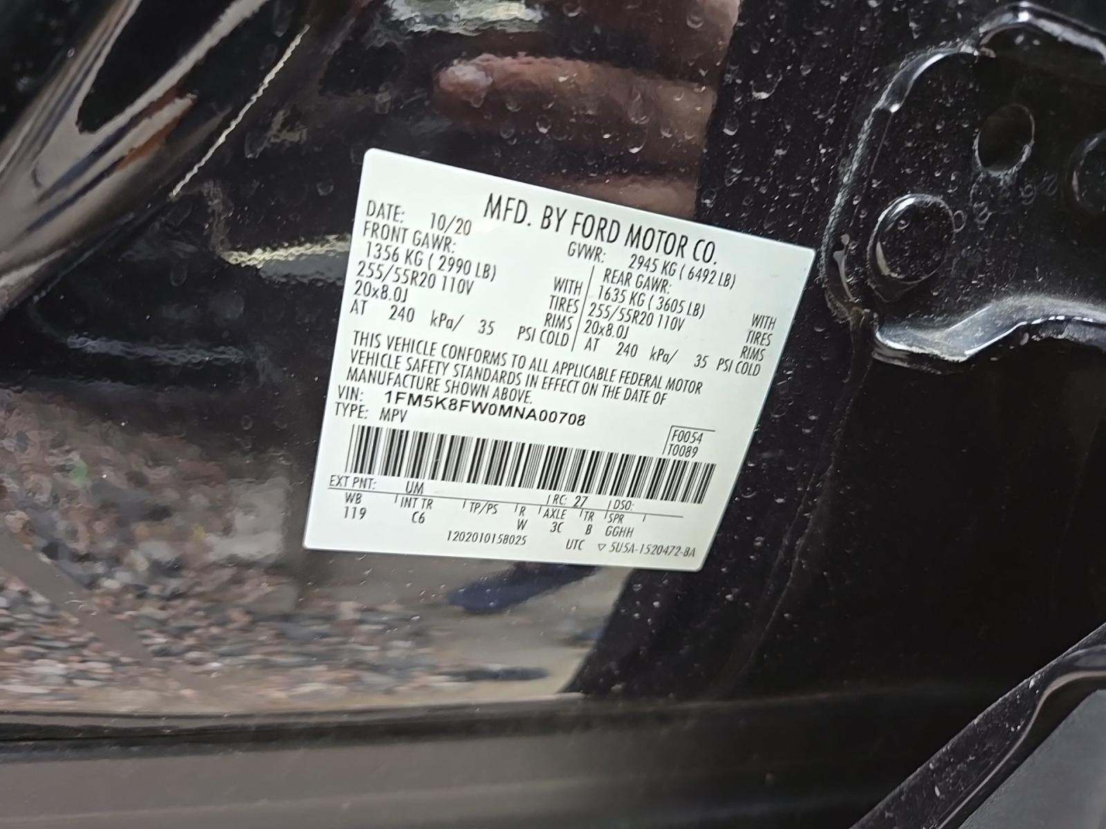 2021 Ford Explorer Hybrid Limited AWD