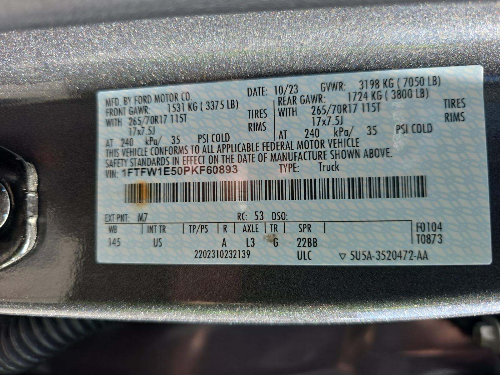 2023 Ford F-150 XLT AWD