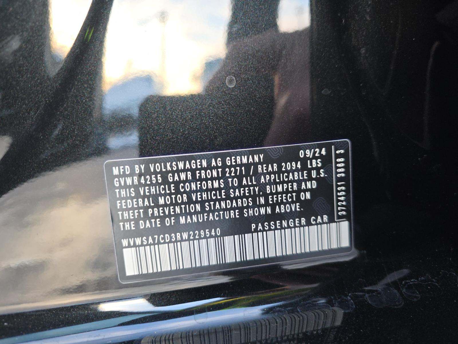 2024 Volkswagen Golf GTI 2.0T 380 SE FWD