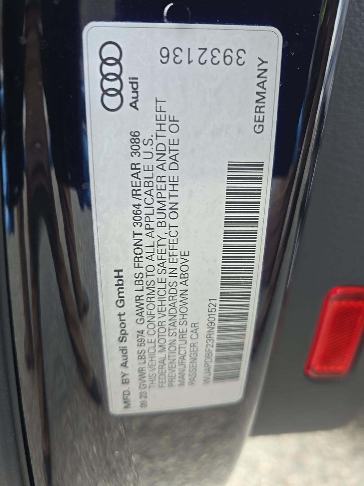 2024 Audi RS 7 performance AWD