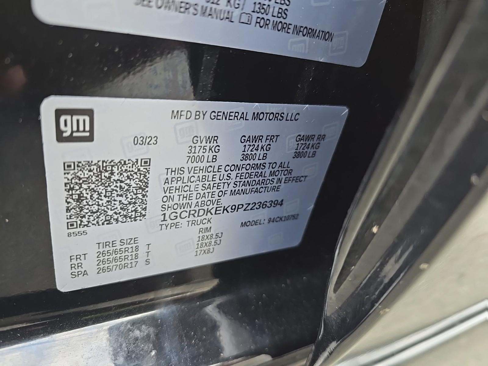 2023 Chevrolet Silverado 1500 LT AWD