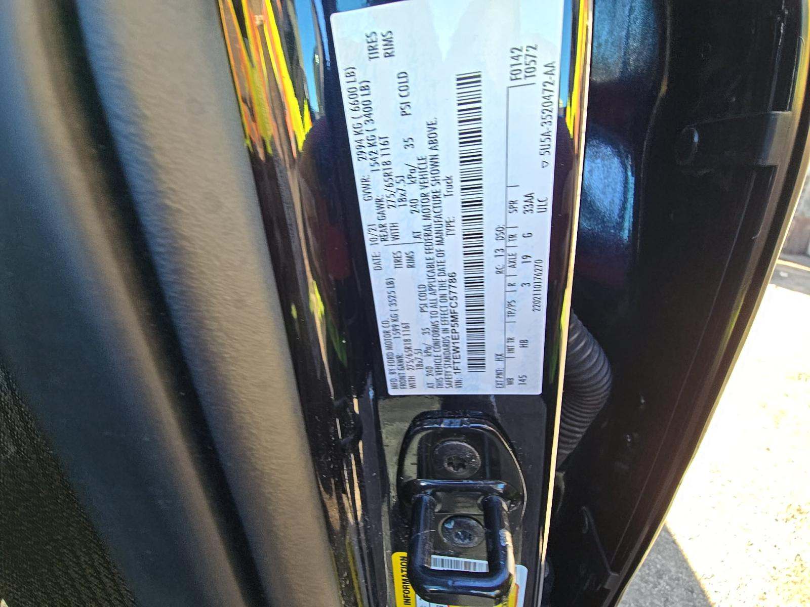 2021 Ford F-150 Lariat AWD