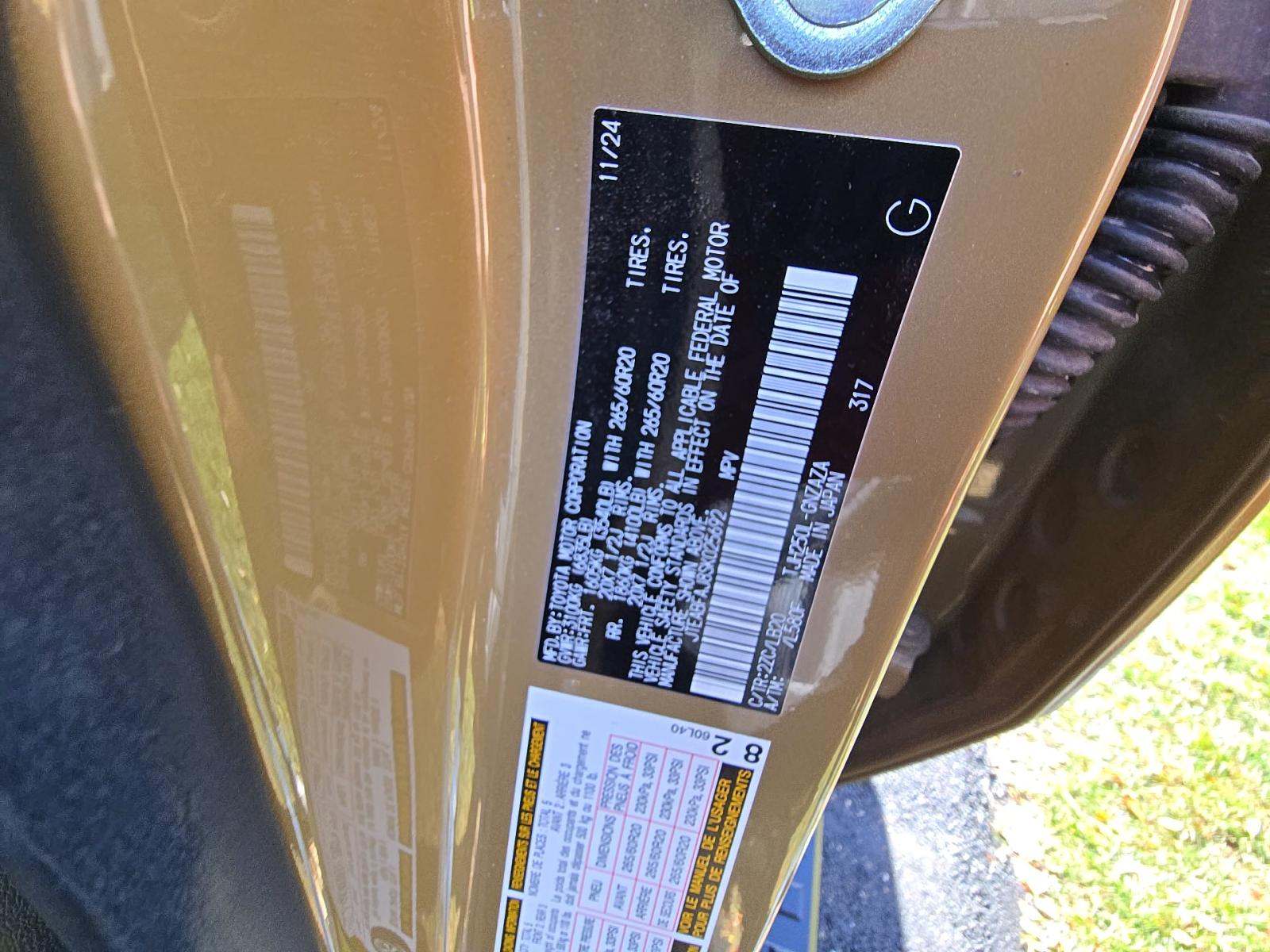 2025 Toyota Land Cruiser Base AWD