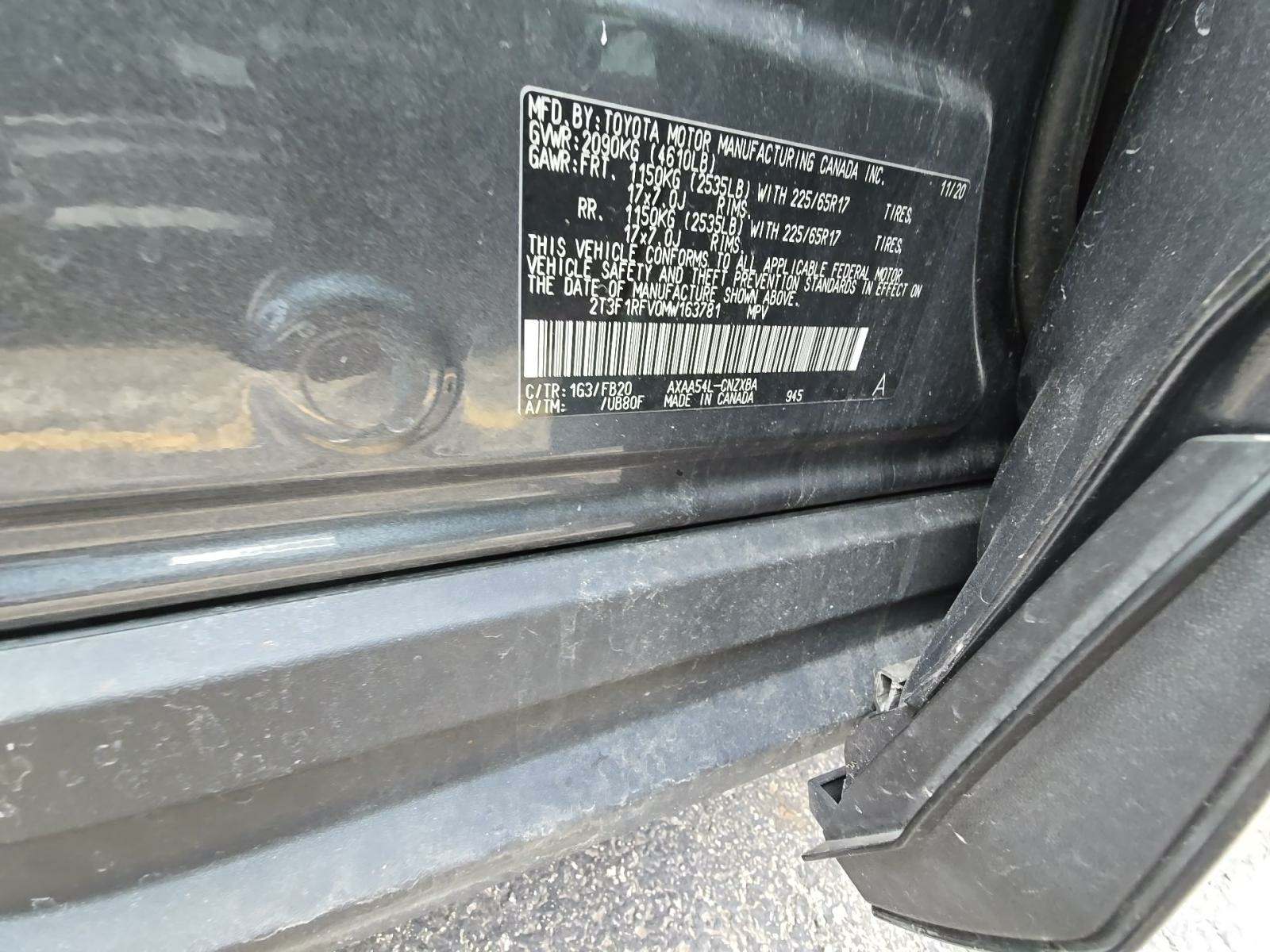 2021 Toyota RAV4 LE AWD