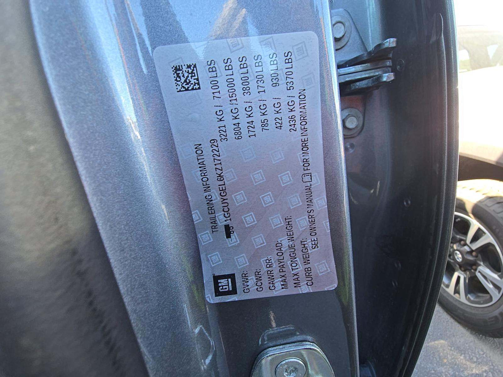 2019 Chevrolet Silverado 1500 LTZ AWD