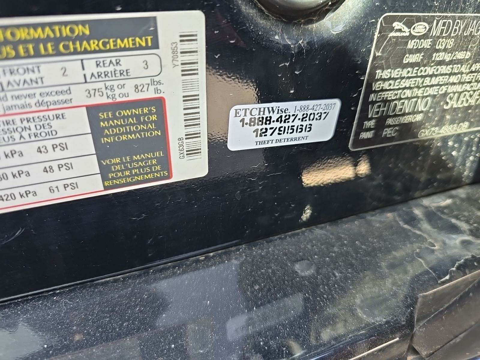 2018 Jaguar XF 25t AWD