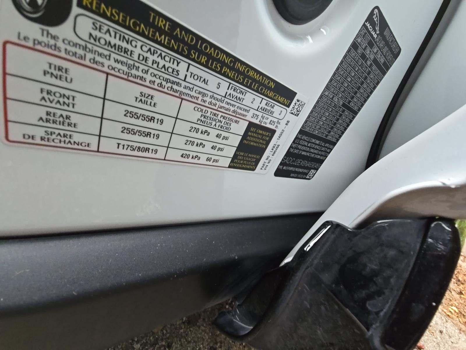 2022 Jaguar F-PACE P250 S AWD