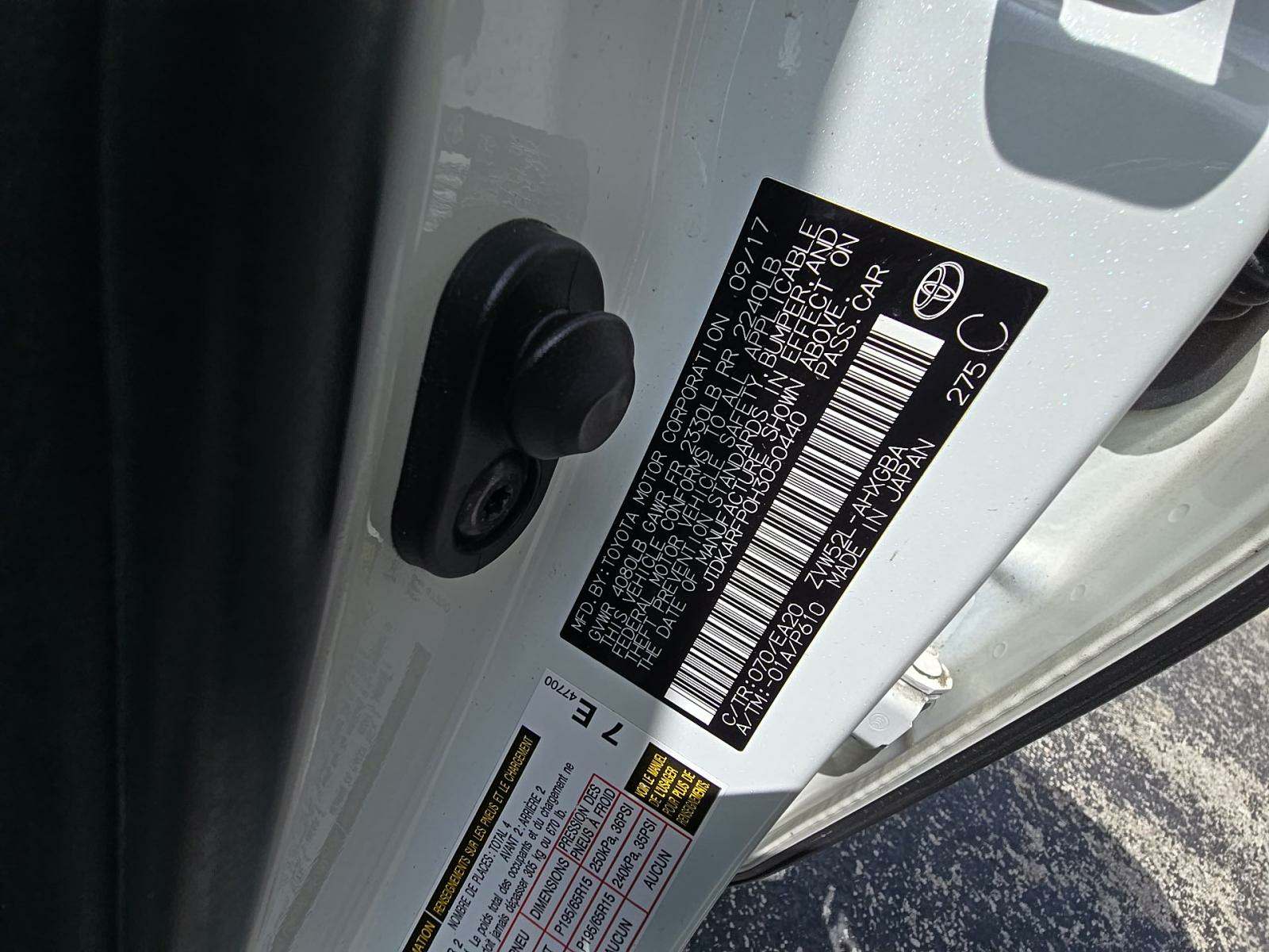 2017 Toyota Prius Prime Premium FWD