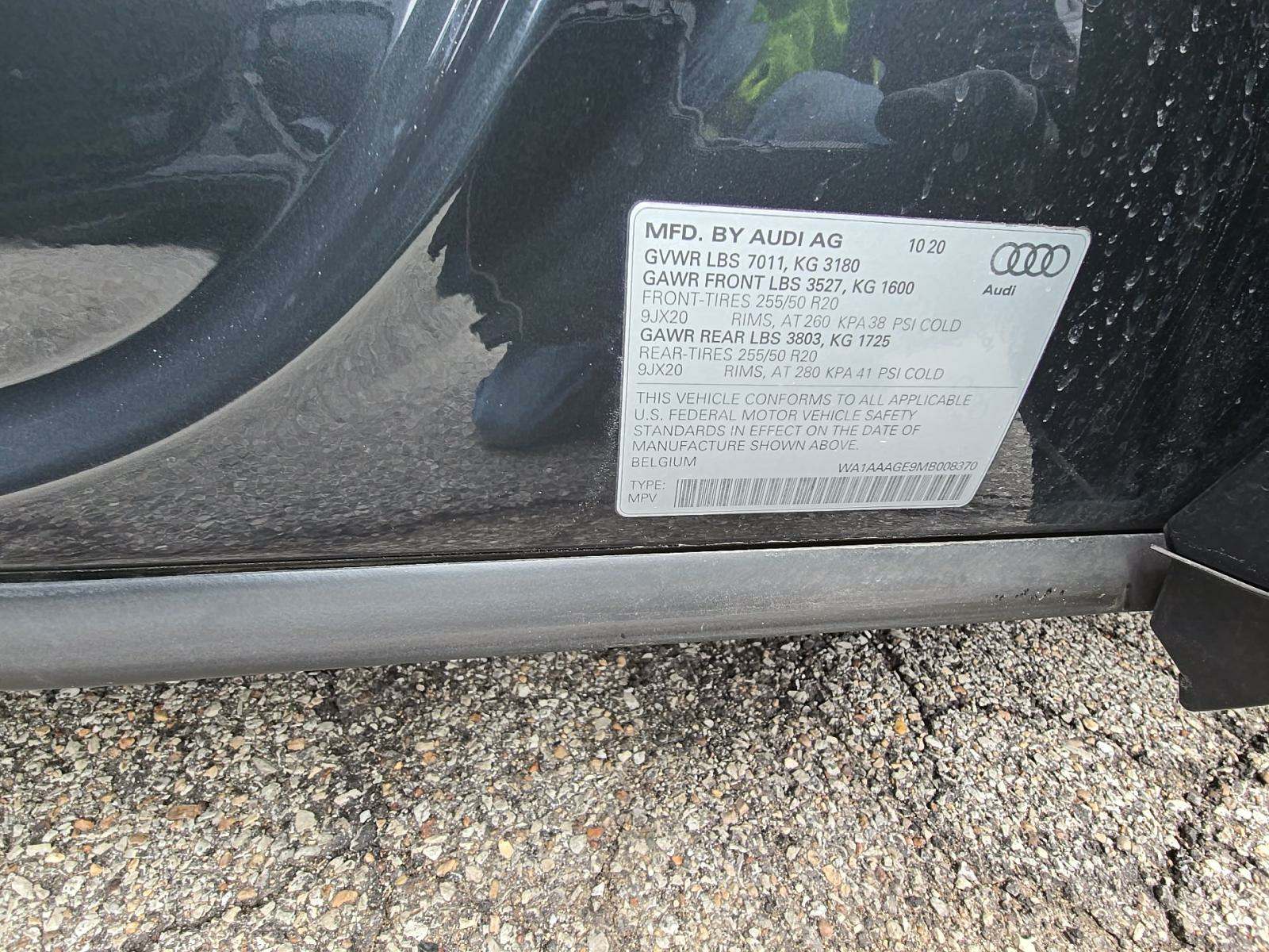 2021 Audi e-tron Premium AWD