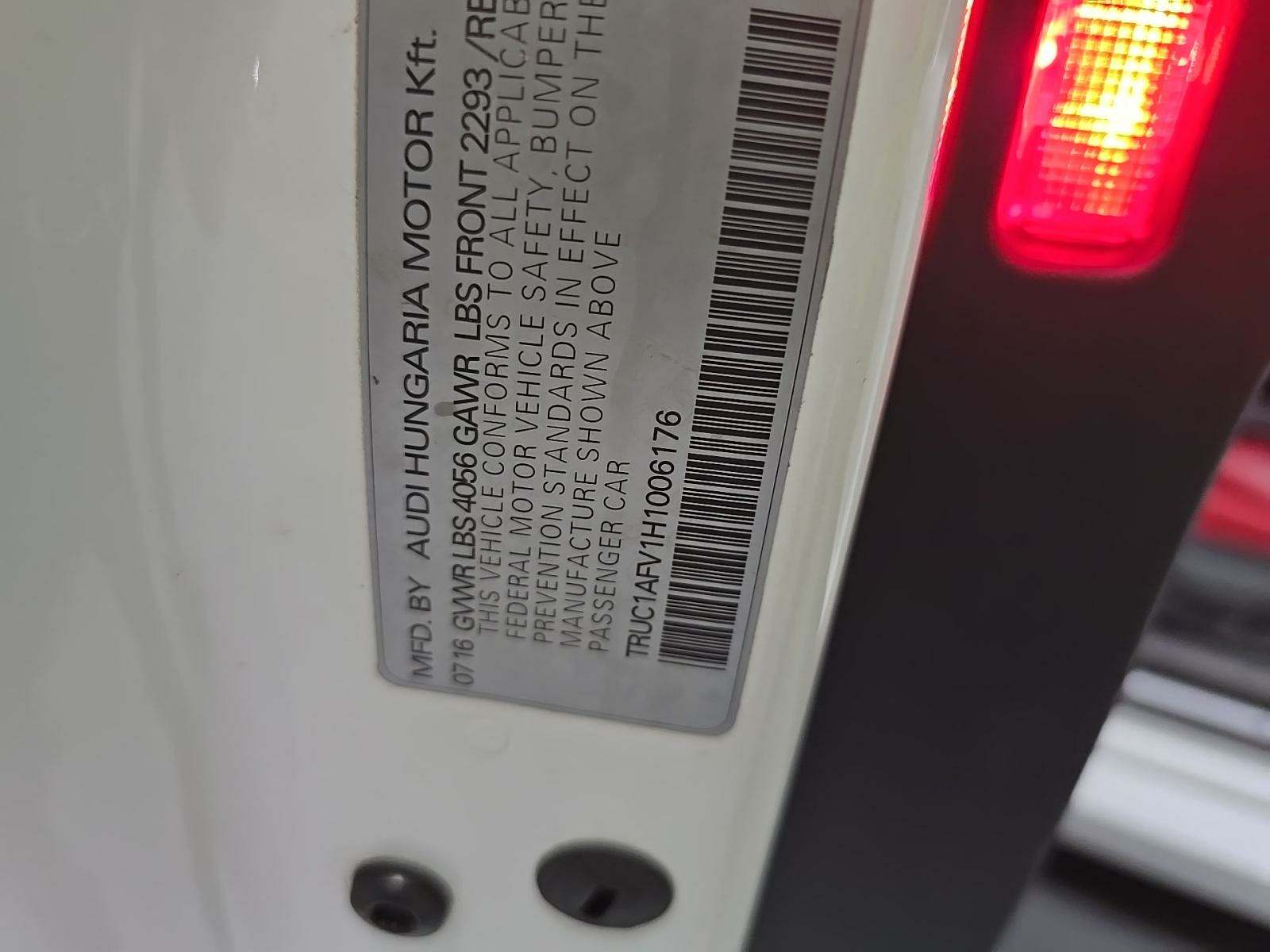 2017 Audi TTS Base AWD