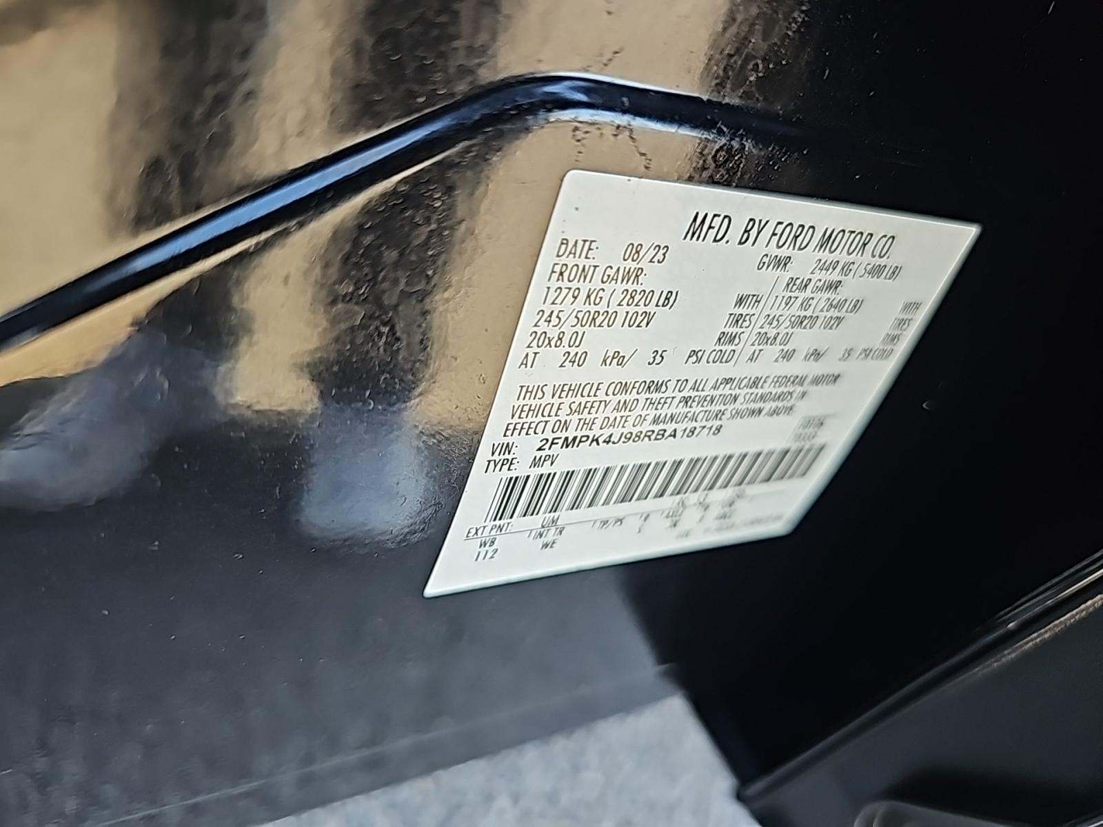 2024 Ford Edge ST-Line AWD