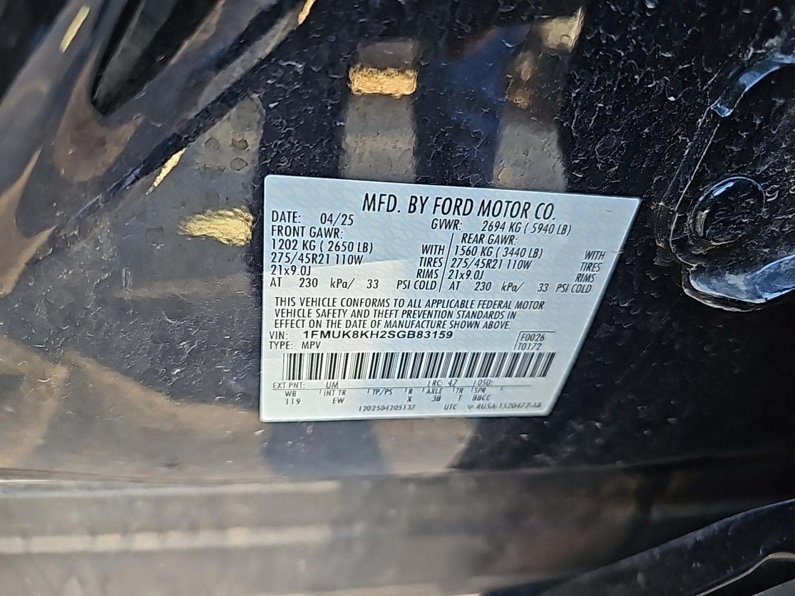 2025 Ford Explorer ST-Line AWD