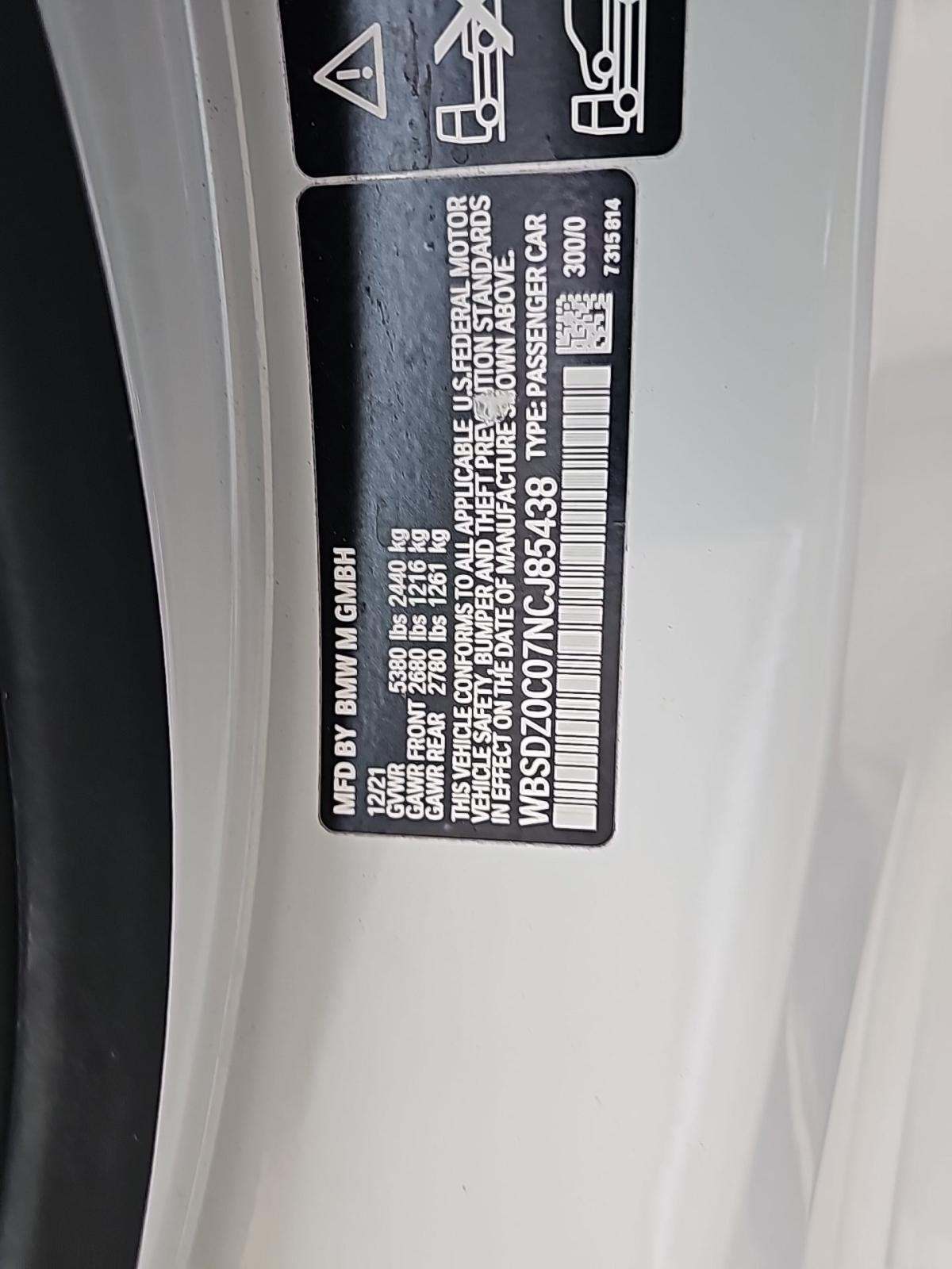 2022 BMW M8 Competition AWD