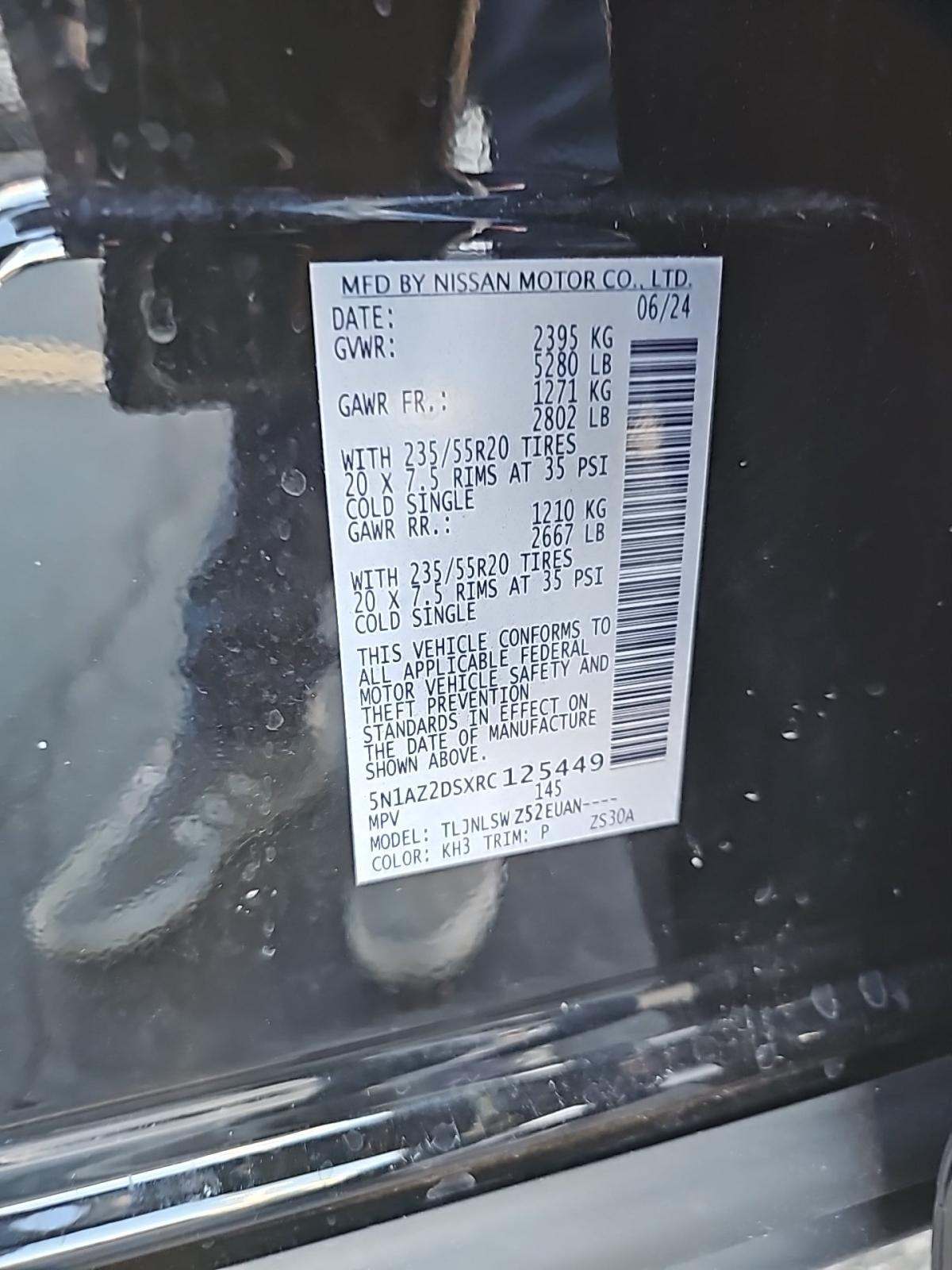 2024 Nissan Murano Platinum AWD