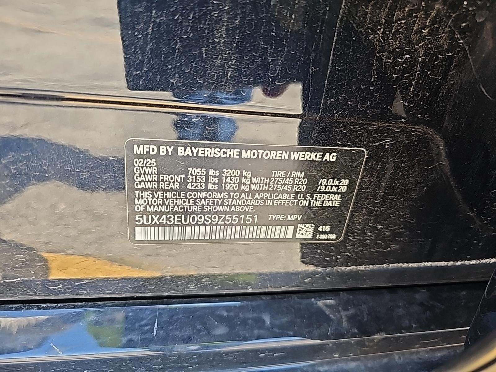 2025 BMW X5 xDrive50e AWD