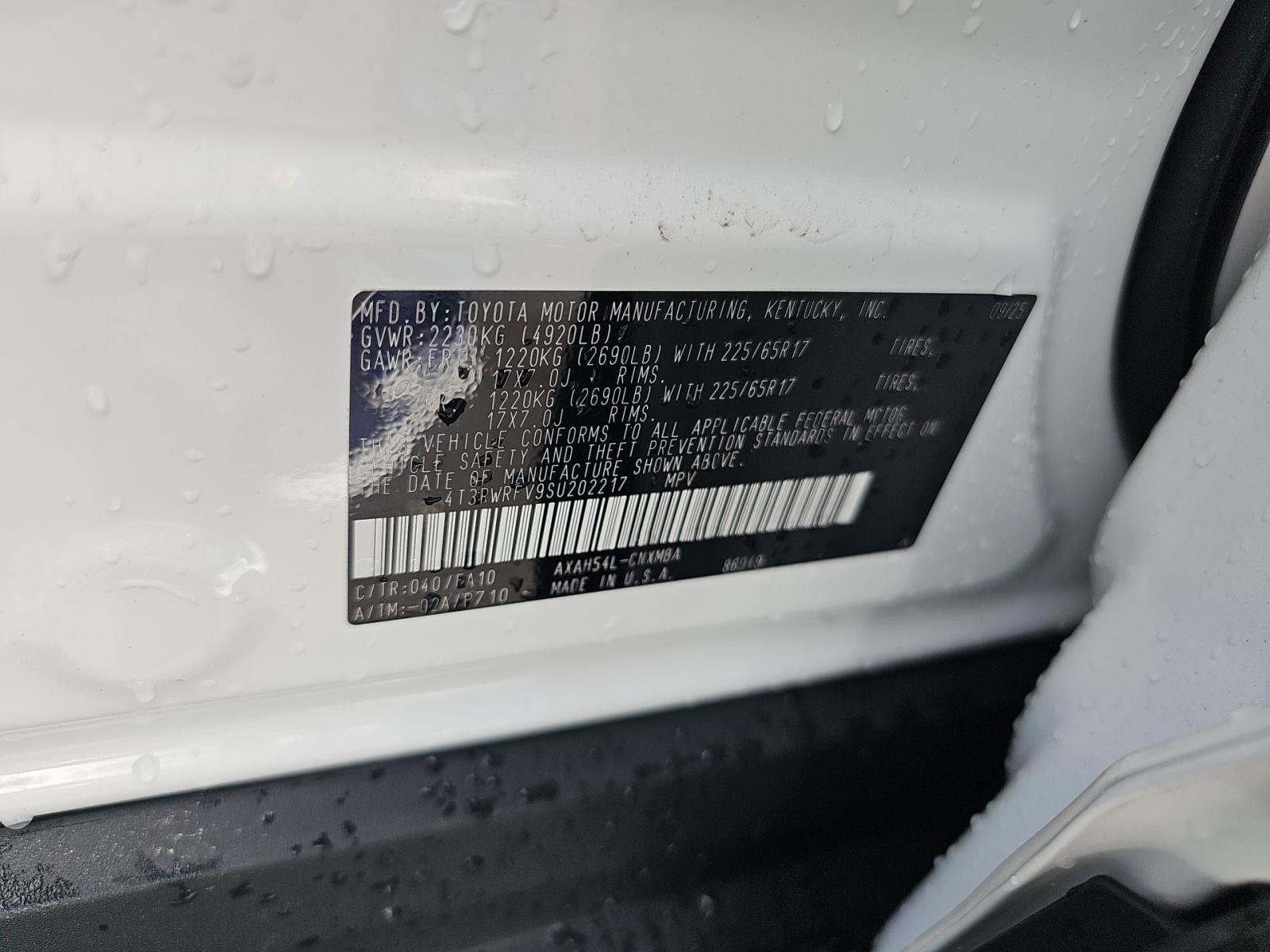 2025 Toyota RAV4 Hybrid XLE AWD