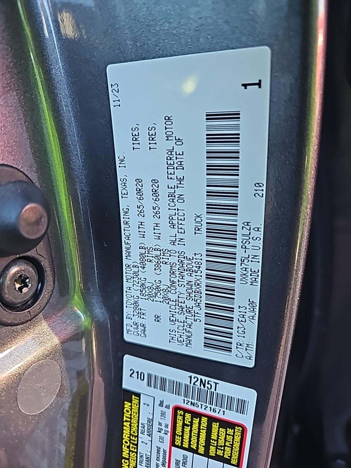 2024 Toyota Tundra Limited AWD