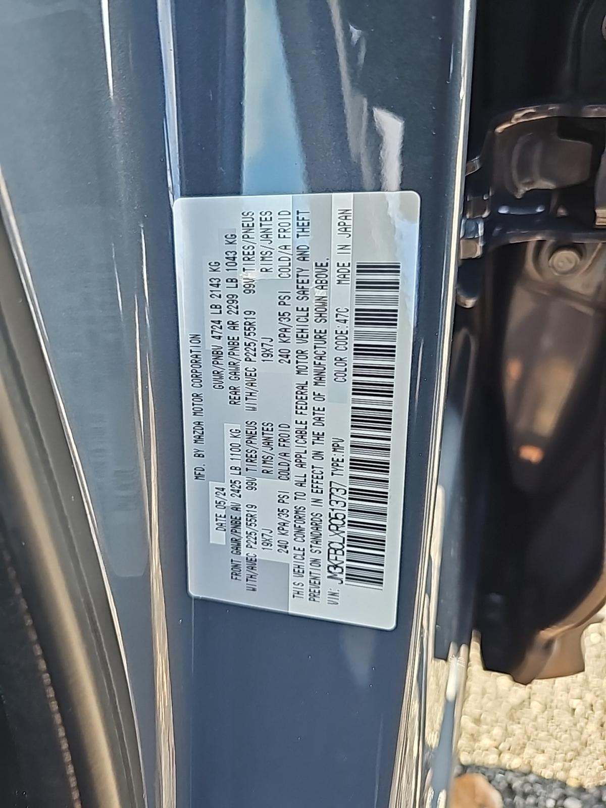 2024 MAZDA CX-5 2.5 S Carbon Edition AWD