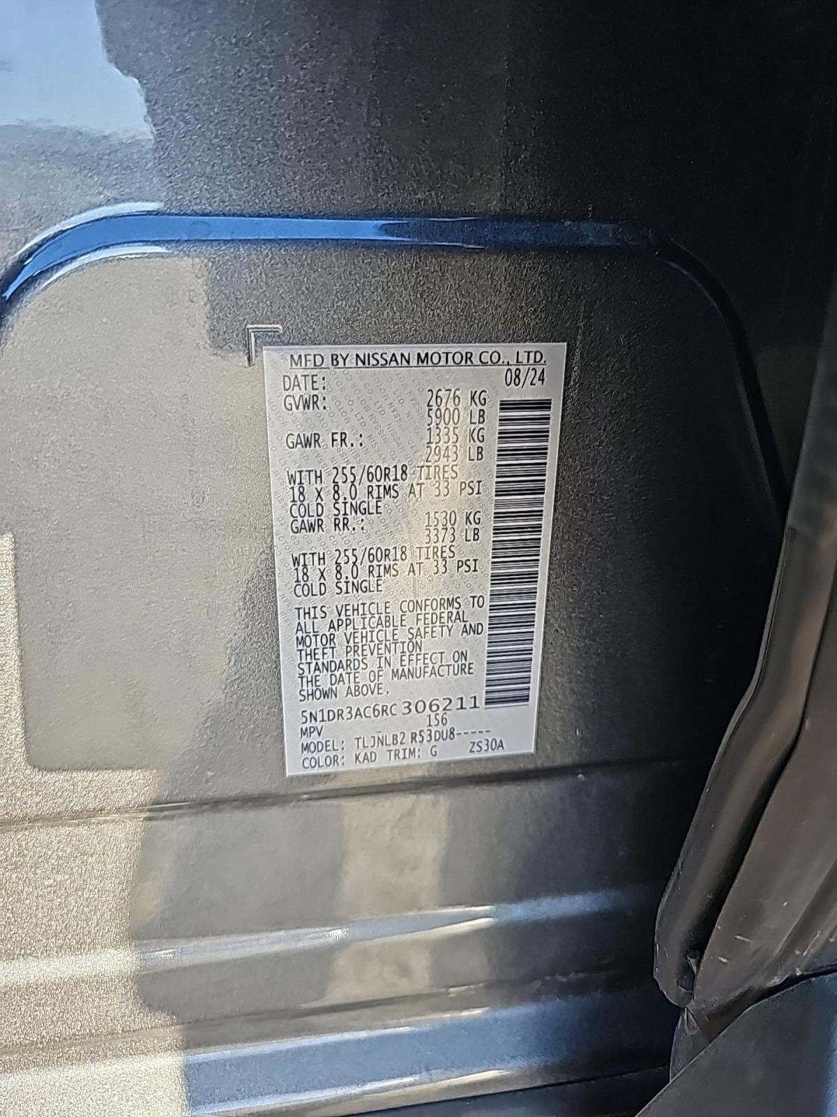 2024 Nissan Pathfinder S AWD