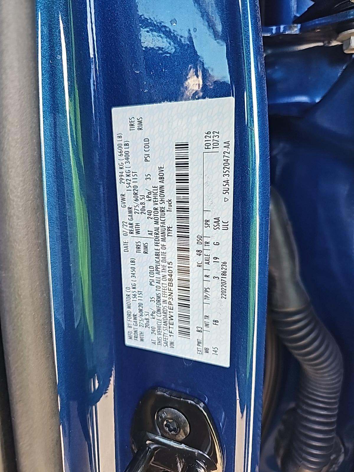 2022 Ford F-150 XLT AWD