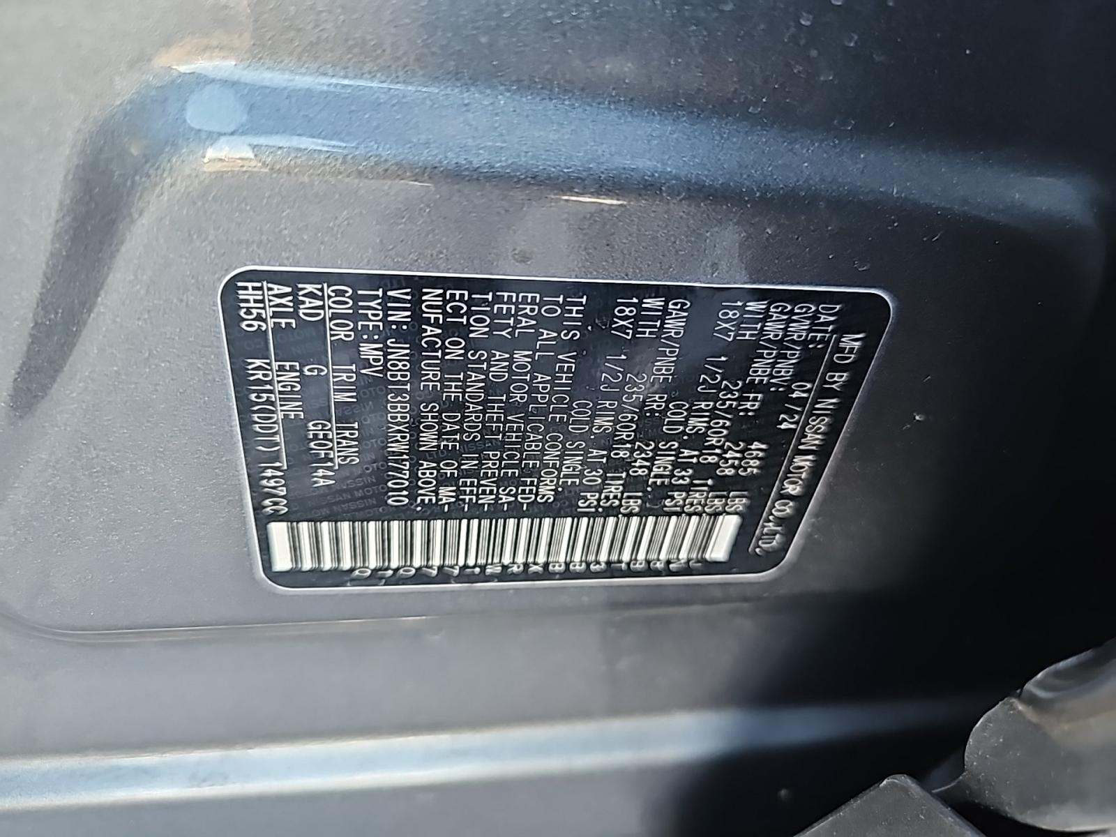 2024 Nissan Rogue SV AWD