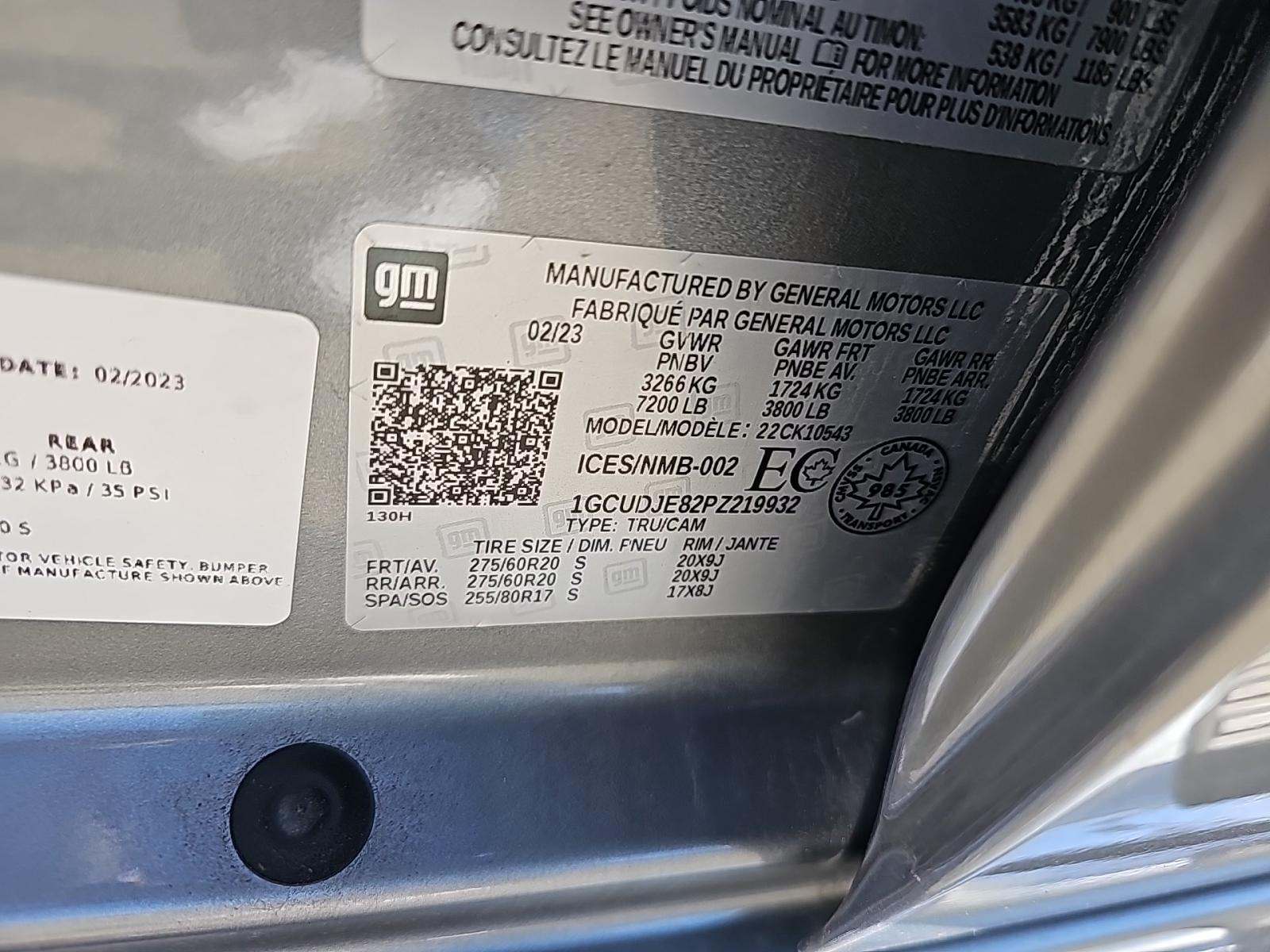 2023 Chevrolet Silverado 1500 High Country AWD