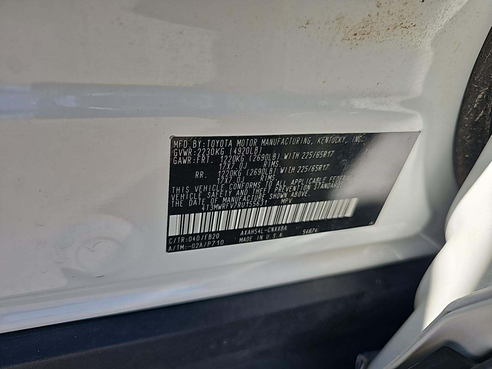 2024 Toyota RAV4 Hybrid LE AWD