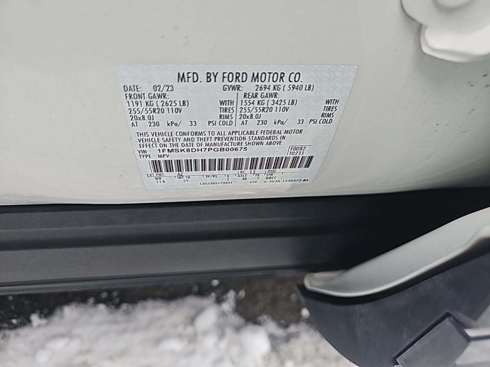 2023 Ford Explorer XLT AWD