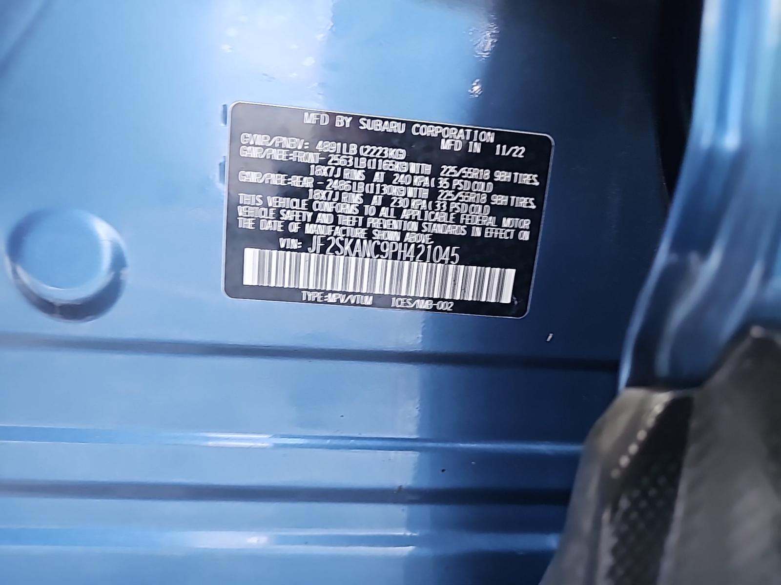 2023 Subaru Forester Limited AWD