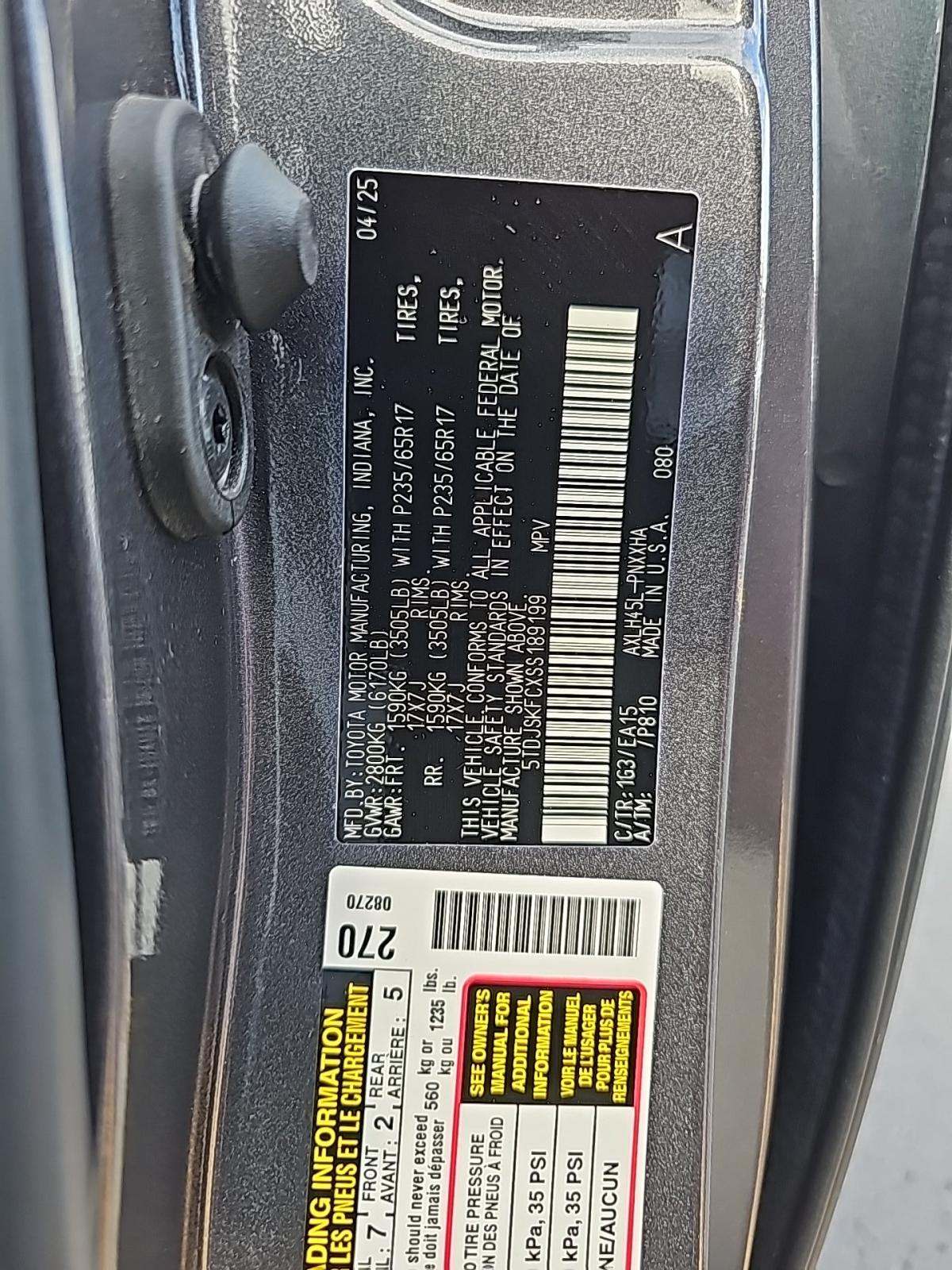 2025 Toyota Sienna XLE AWD