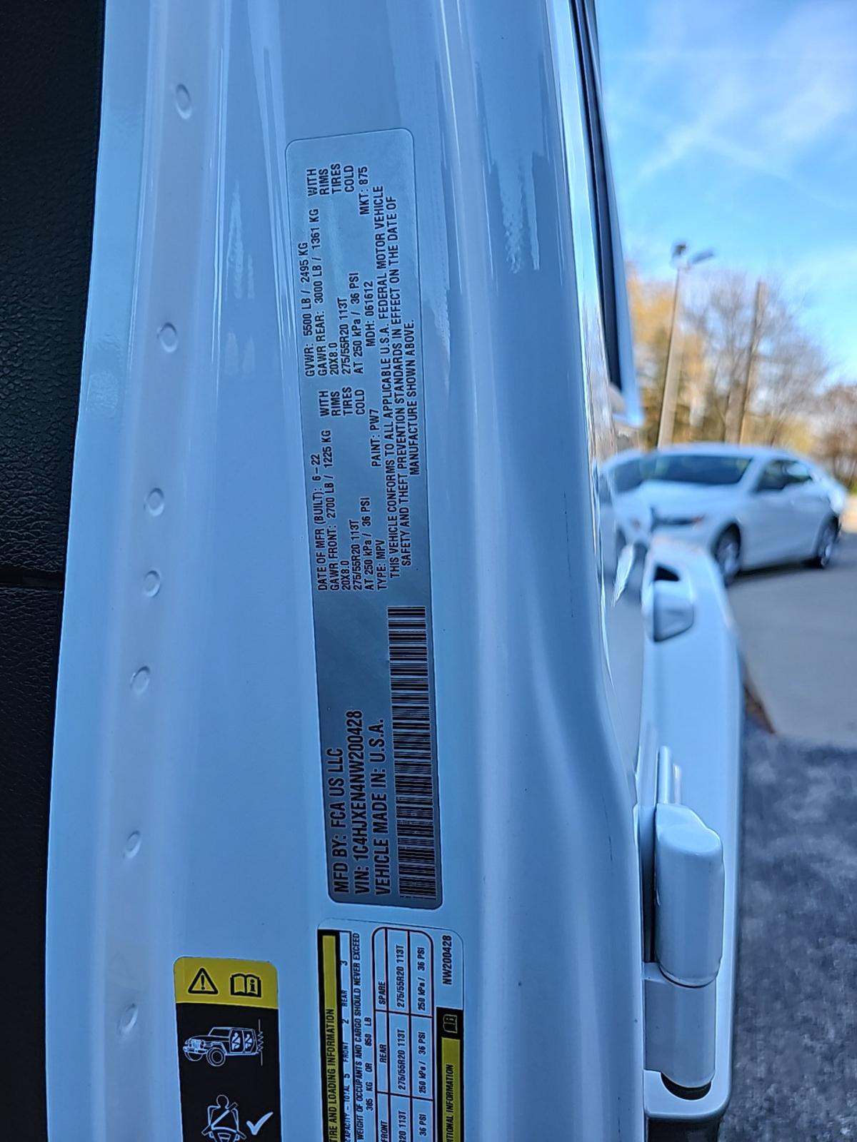 2022 Jeep Wrangler Unlimited Sahara High Altitude Edition AWD