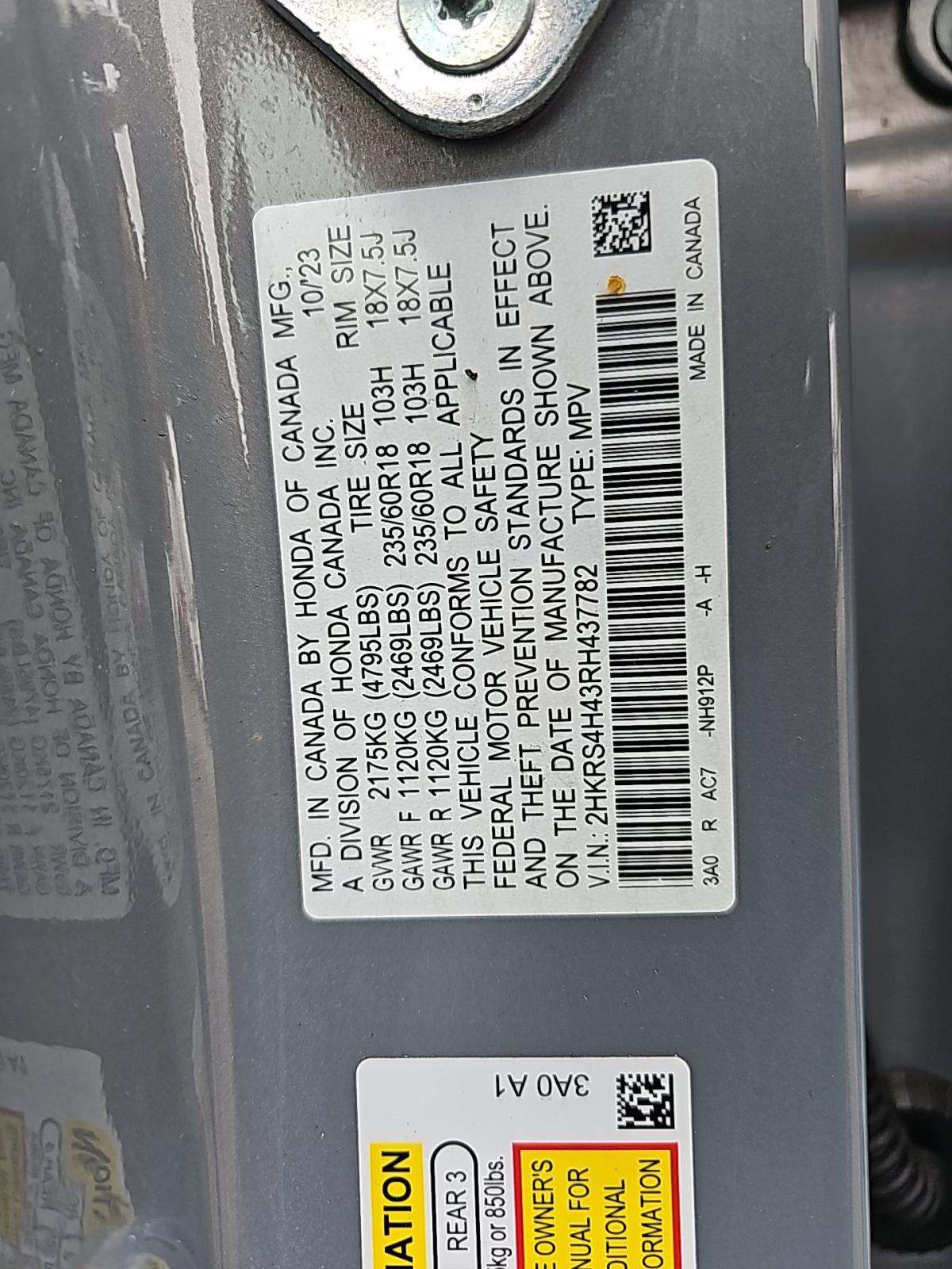 2024 Honda CR-V EX AWD