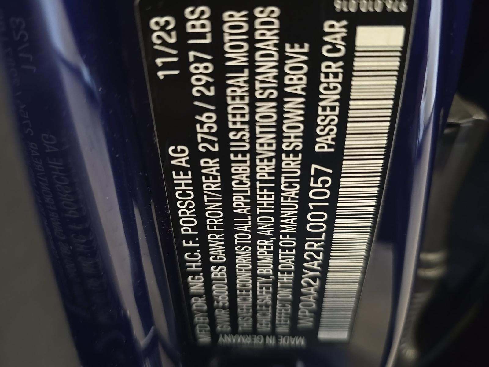 2024 Porsche Panamera 4 AWD