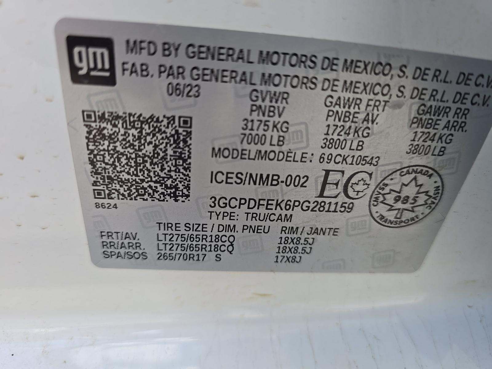 2023 Chevrolet Silverado 1500 LT Trail Boss AWD