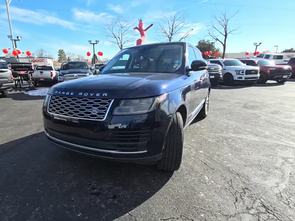 2019 Land Rover Range Rover HSE