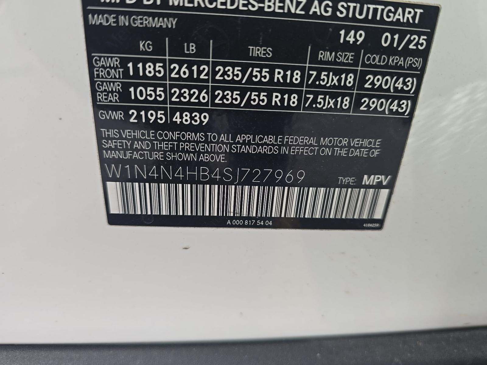 2025 Mercedes-Benz GLA GLA 250 AWD