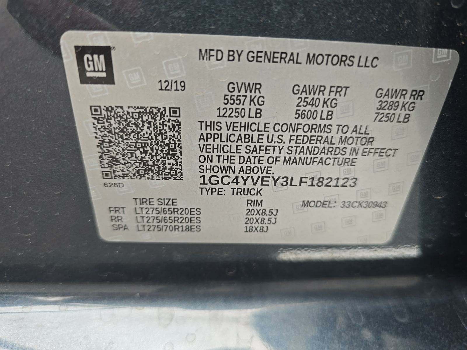 2020 Chevrolet Silverado 3500HD High Country AWD