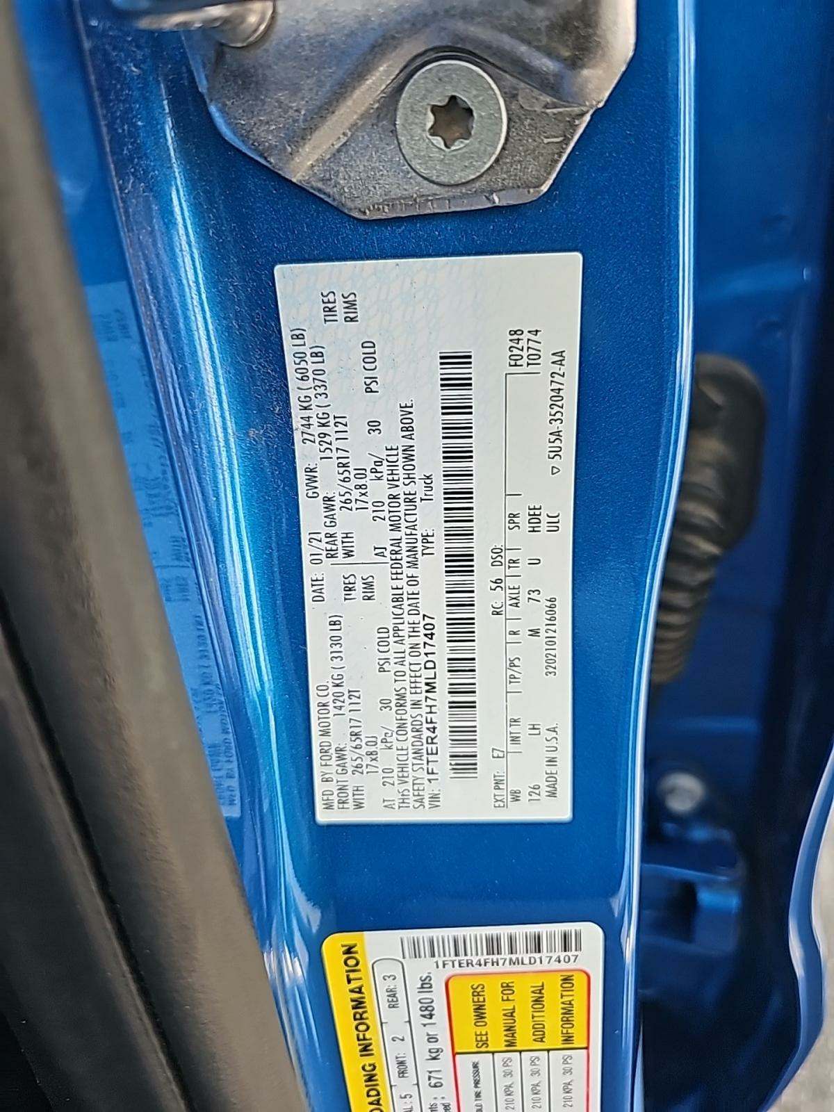 2021 Ford Ranger XLT AWD