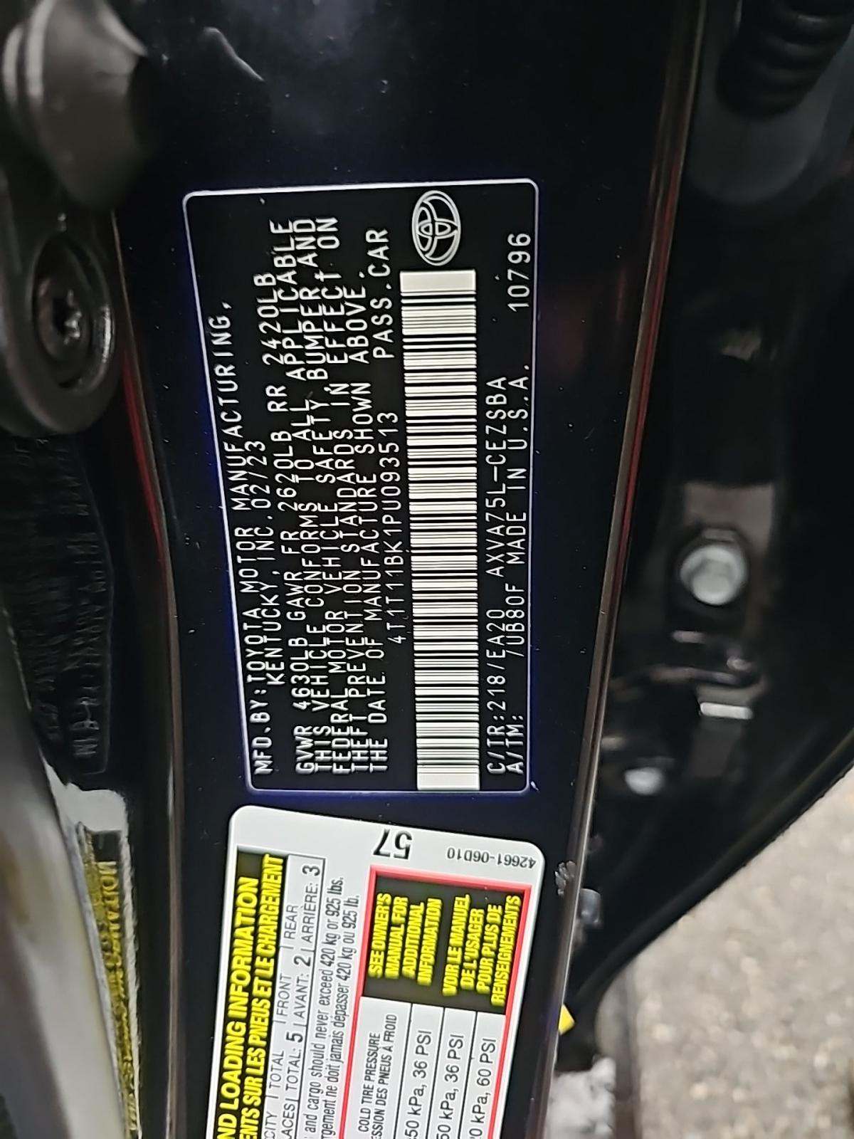 2023 Toyota Camry SE AWD