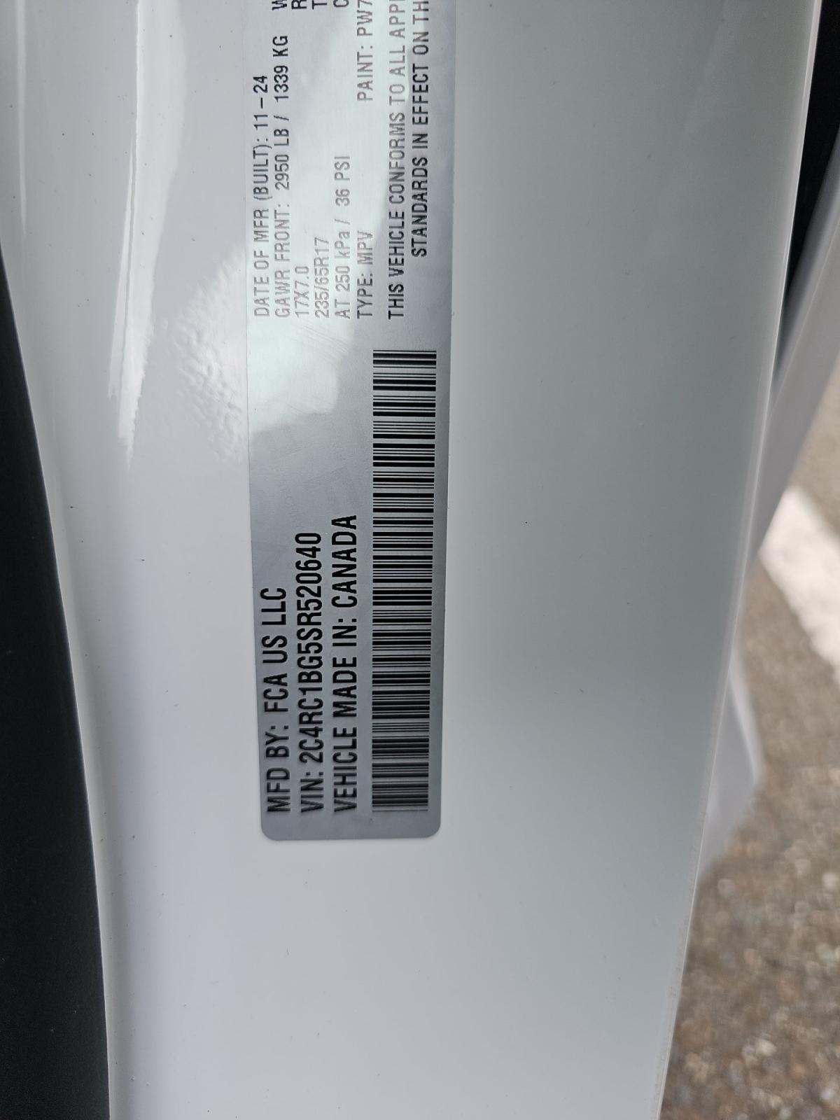 2025 Chrysler Pacifica Select FWD