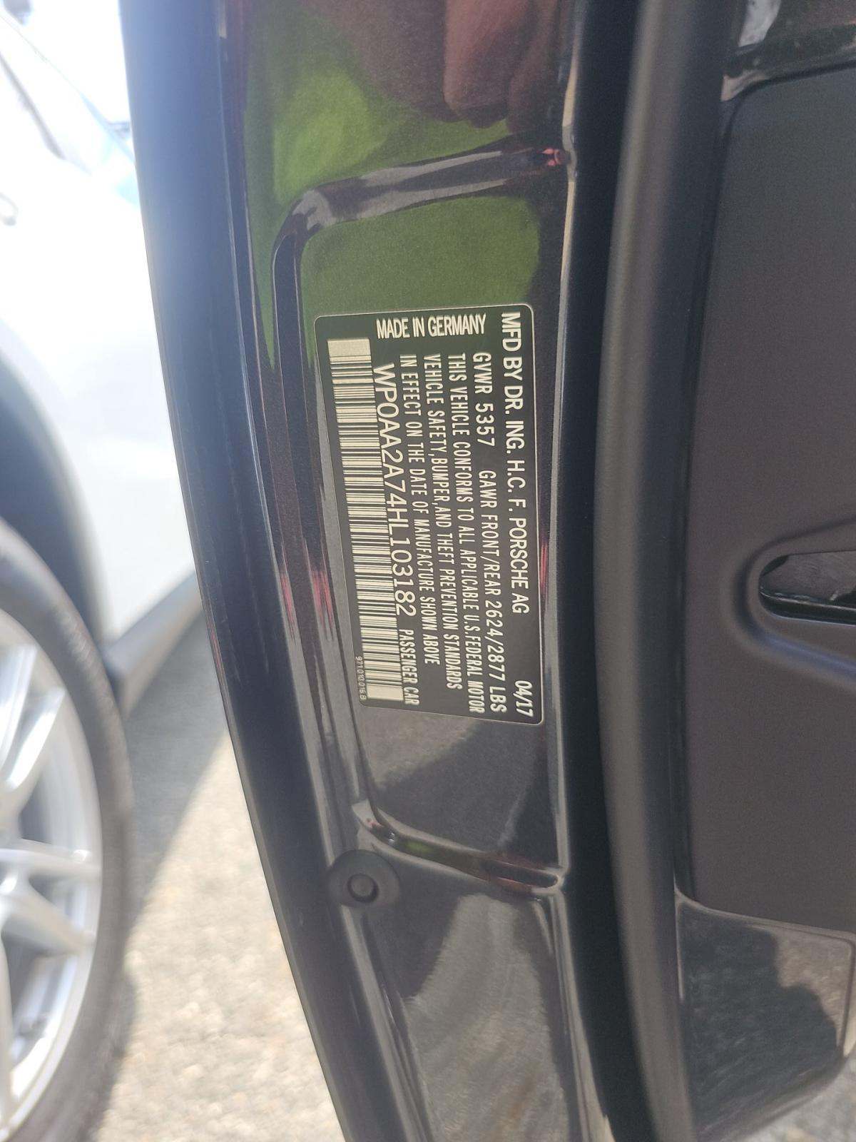2017 Porsche Panamera 4 AWD