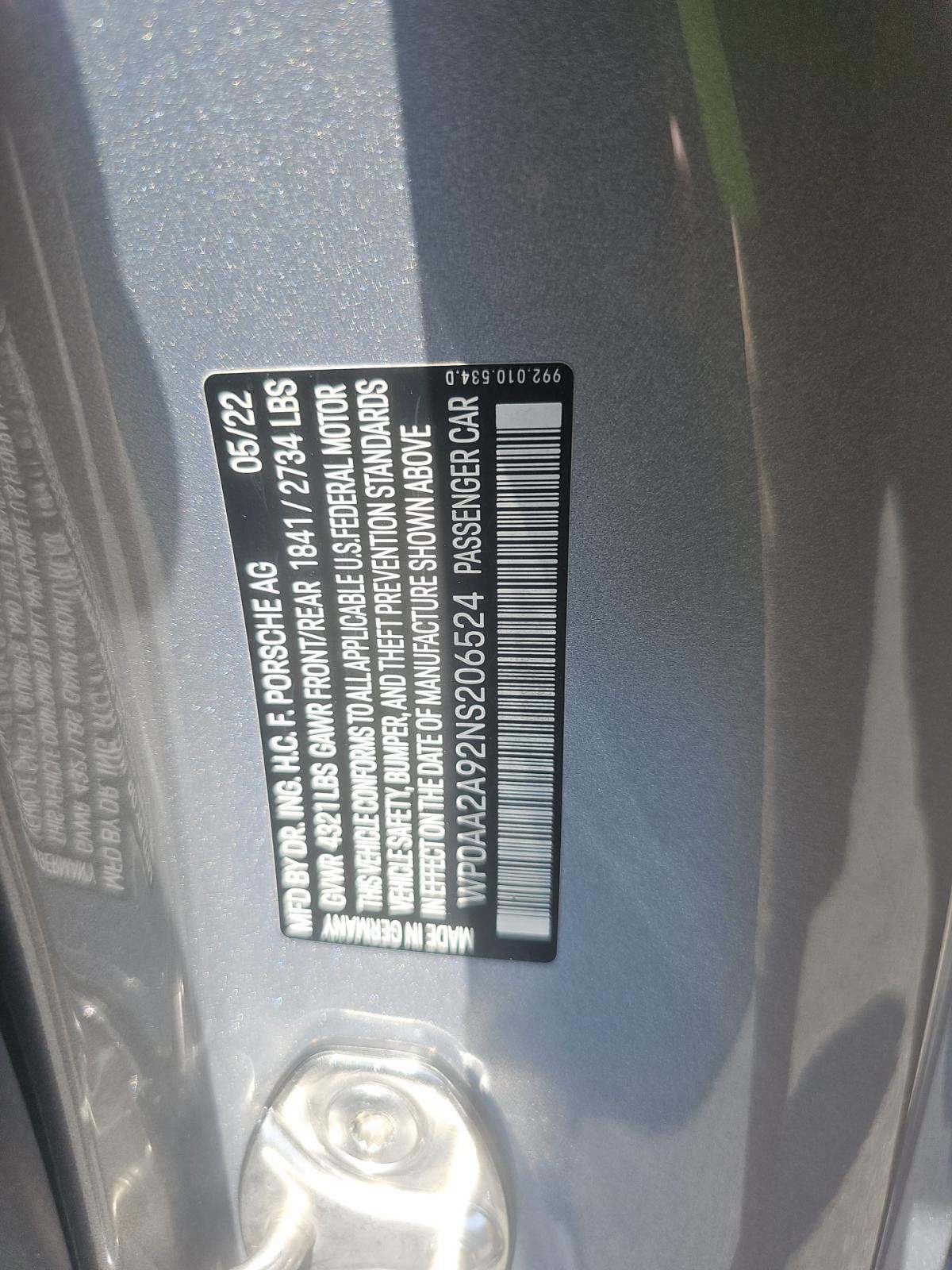 2022 Porsche 911 Carrera RWD