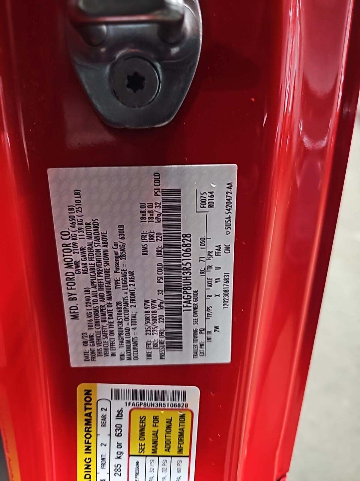 2024 Ford Mustang EcoBoost RWD